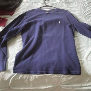 Navy blue large polo by Ralph Lauren long shirt new